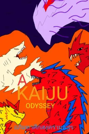 ปกนิยาย A KAIJU ODYSSEY อภิมหาศึกสงครามอสูร