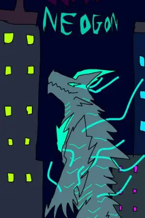 ปกนิยาย NEOGON the knight kaiju