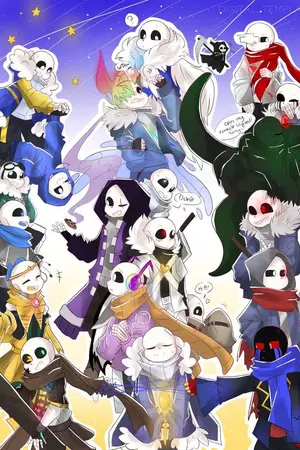 ปกนิยาย (Undertale SANS AU x Reader) THE MOMENT OF LOVE