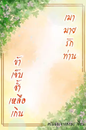 ปกนิยาย เมามายรักท่านข้าเจ็บช้ำเหลือเกิน