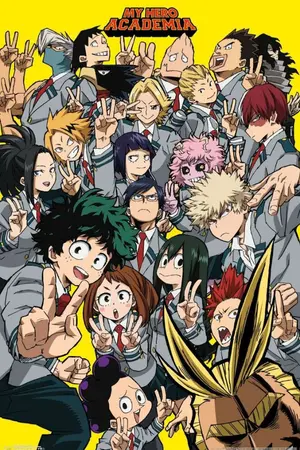 ปกนิยาย [ my hero academia ] บุคคลทั้งหกในโลกที่วุ่นวาย