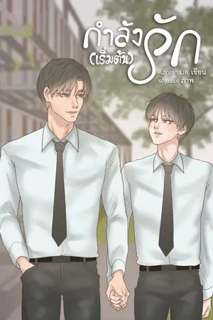 ปกนิยาย กำลัง(เริ่มต้น)รัก