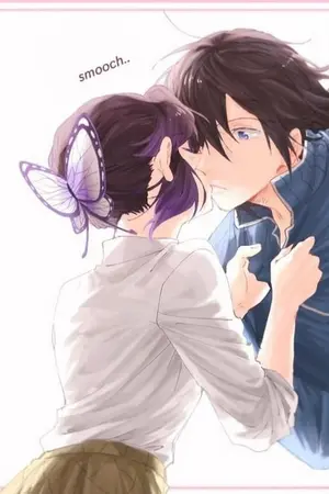 ปกนิยาย ผีเสื้อจันทรา[GiyuuxShinobu]​
