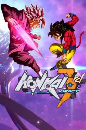 ปกนิยาย fic honkai impact 3 x goku black : savior or destroyer