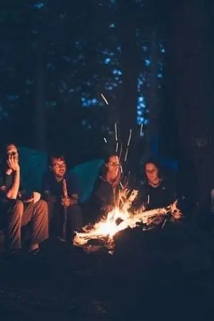 ปกนิยาย Campfire After Died แคมป์ไฟสุดหรรษาในโลกหลังความตาย