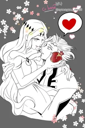 ปกนิยาย << รักแท้ไม่แพ้แม่ยาย • [ Hades X Persephone Oc ]