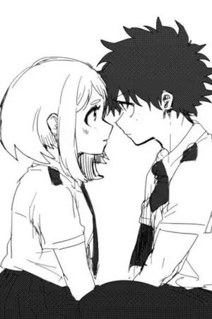 ปกนิยาย bnha deku x uraraka