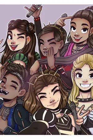 ปกนิยาย fanfic six the music and six the kids บันทึกชีวิตประจำวันของเหล่าราชินีที่กลับมาเกิดใหม่ในยุคปัจจุบัน