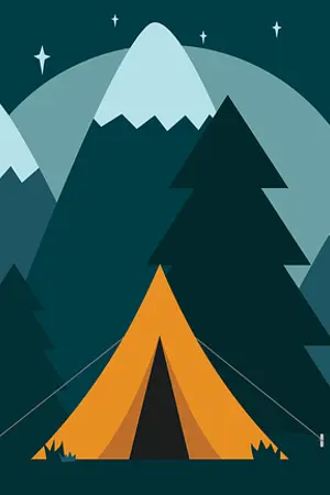 ปกนิยาย Live Camping ของกันต์ธีร์