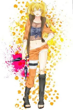 ปกนิยาย เกิดใหม่ในโลกนินจาเป็นนารูโตะเวอร์ชั้นผู้หญิง