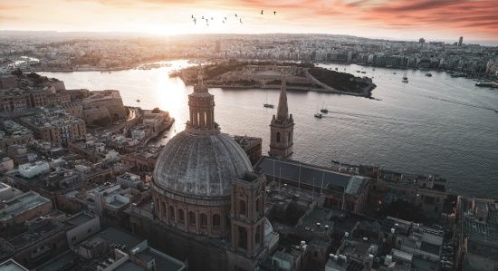 เมือง Valletta, Malta 