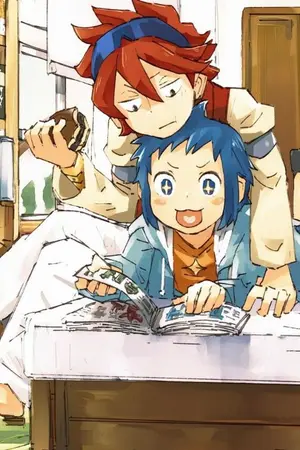 ปกนิยาย Gundam build fighters Fanfiction [reiji X sei] เรย์จิ x เซย์ (yaoi)/End