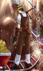 ปกนิยาย อาเธอร์ คนขุดแร่สู่ตำนานชายผู้ยิ่งใหญ่