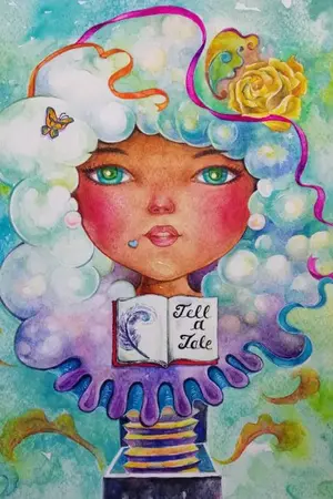 ปกนิยาย รูปเมฆบนผืนลม