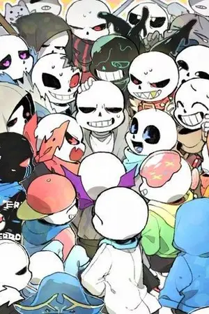 ปกนิยาย [ AU Underverse ] Sans UT : อย่าเข้ามาใกล้นะเว้ย--