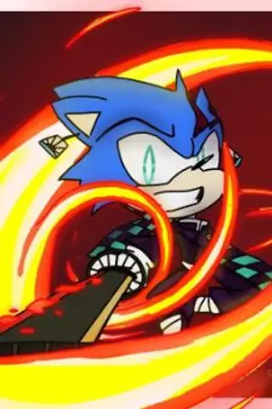 ปกนิยาย NEW! Sonic x Kimetsu no yaiba เม่นสายฟ้า พบ 3หนุ่มหน่วยพิฆาตอสูร