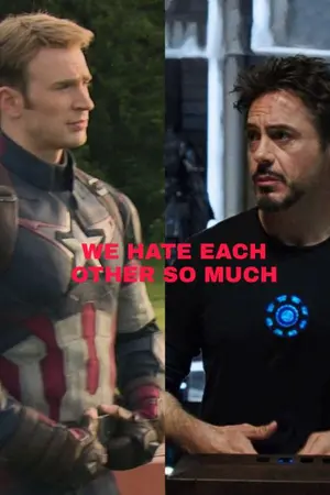 ปกนิยาย We hate each other so much  #Stony #Marvel