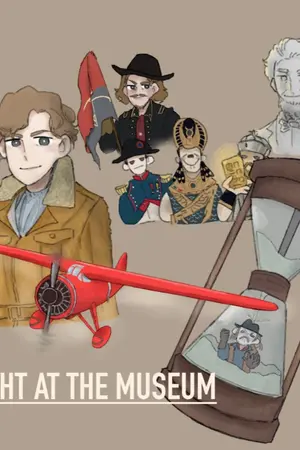 ปกนิยาย แผ่นจารึกที่ถูกลืม Night at the museum Battle of smithsonion (ฟิค) เรื่องราวหลังความโกลาหล