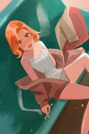 ปกนิยาย รู้สึกตัวอีกทีก็กลายร่างเป็นสาวผมแดงเสียแล้ว!