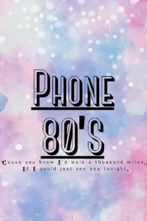 ปกนิยาย Phone 80'S