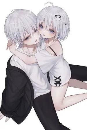 ปกนิยาย น้องสาวสุดน่าสงใสกับพี่ชายสุดเย็นชา