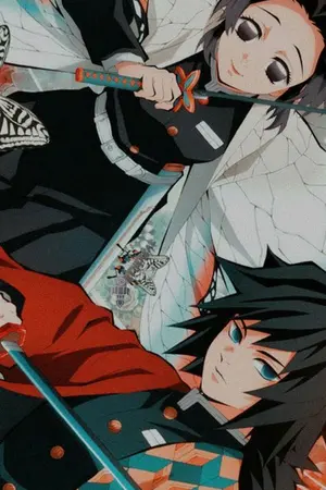 ปกนิยาย Kimetsu​ No​ Yaiba​ Giyuu X Shinobu วารีกับผีเสื้อ