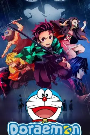 ปกนิยาย (FIC) Kimetsu no yaiba x Doraemon เหล่าห้าสหายตะลุยโลกอสูร