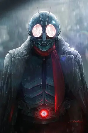 ปกนิยาย kamen rider:นักรบพิทักษ์โลกคูาขนานกับตำนานที่ถูกเปิดเผย