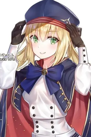 ปกนิยาย [fate x mhn]เกิดใหม่ในร่าง (saber/caster)อาเธอร์เลีย ในโลกฮีโร่