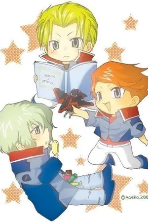 ปกนิยาย (Fic GUNDAM SEED/GUNDAM SEED DESTINY) โรงเรียนซี้ด 3น่อ กวนประสาท