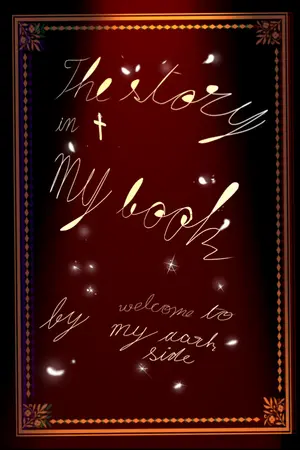 ปกนิยาย " THE STORY IN MY BOOK " (เรื่องราวในสมุดพกของฉัน)