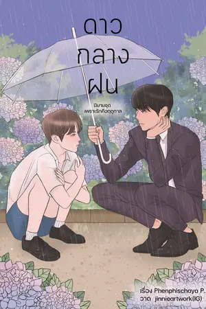 ปกนิยาย ดาวกลางฝน (Yaoi) END