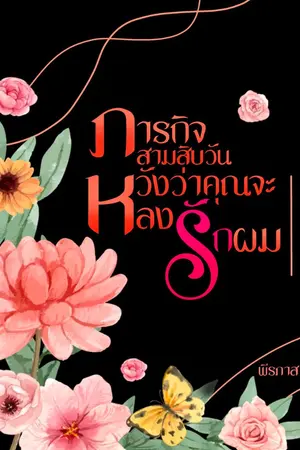 ปกนิยาย ภารกิจสามสิบวัน หวังว่าคุณจะหลงรักผม