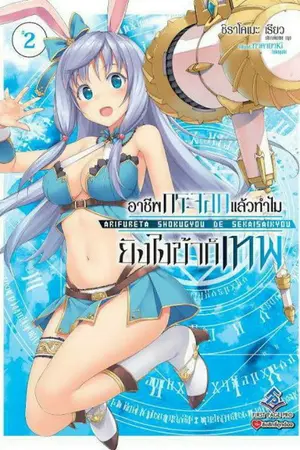 ปกนิยาย อาชีพกระจอกแล้วทำไม ยังไงข้าก็เทพ #2