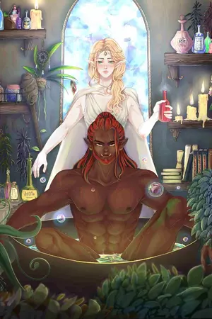 ปกนิยาย How to make a love potion | ยาหม้อนี้ของยักษ์ไฟสามีข้า [Fantasy / BL]