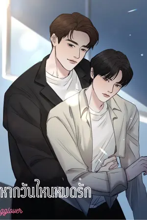 ปกนิยาย หากวันไหนหมดรัก (Yaoi)