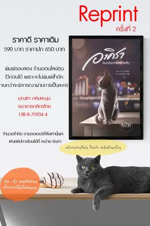 ปกนิยาย แจ้งข่าวหนังสือเล่มทำมือ