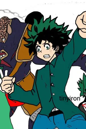 ปกนิยาย (mha)ฉันอยู่ที่ไหนล่ะเนี่ย!