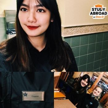 ทำงาน Hostess ที่  Canyon Steak House