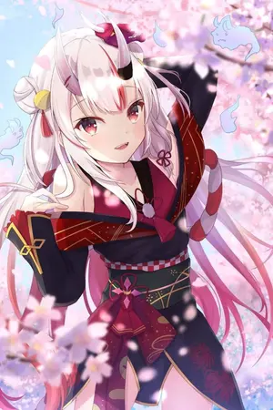 ปกนิยาย [FIC;Hololive;Ayame] สาวใช้โยไคและคุณหนูโอนิ