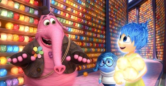 ภาพจากภาพยนตร์เรื่อง  Inside Out