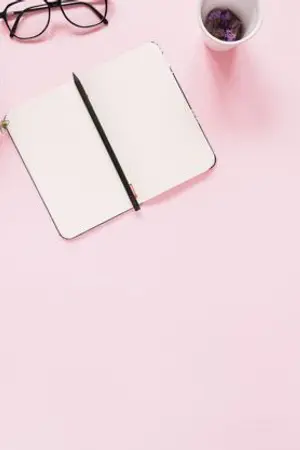 ปกนิยาย บันทึกสีชมพูที่หน้าประตูสีม่วง