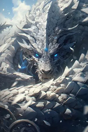 ปกนิยาย เกิดใหม่มาพร้อมกับระบบโชคสุดเทพ