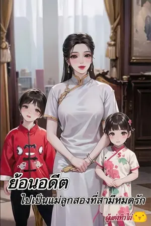 ปกนิยาย ย้อนอดีตไปเป็นแม่ลูกสองที่สามีหมดรัก