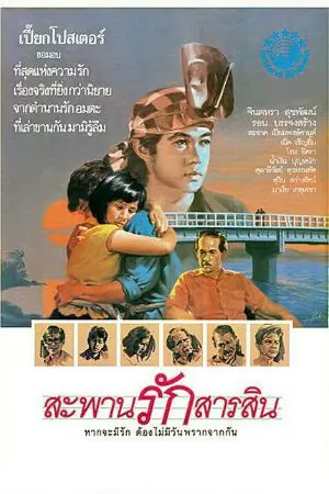 ปกนิยาย สะพานรักสารสิน