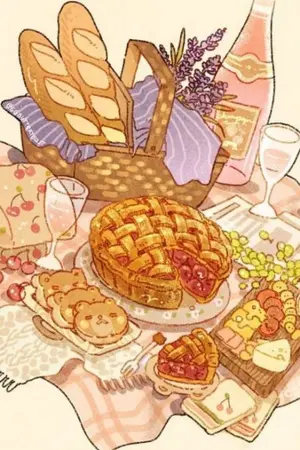 ปกนิยาย ขนมเค้กจะเปิดร้านอาหาร