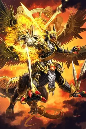 ปกนิยาย fic​ DXD​ จอมมาร​กาลเวลา