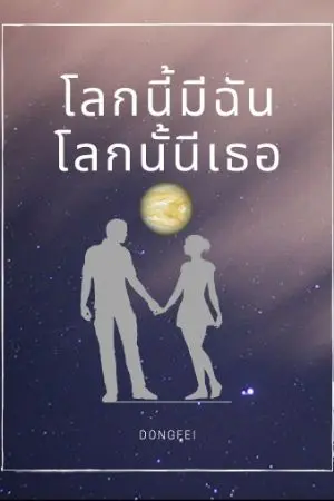 ปกนิยาย โลกนี้มีฉันโลกนั้นมีเธอ