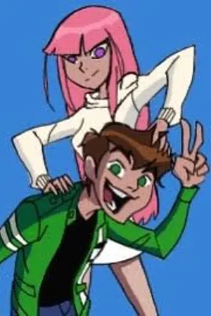 ปกนิยาย fic Ben 10 Omniverse X oc ฉันคือแฟนสาวของเบ็น