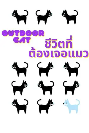 ปกนิยาย Outdoor Cat ชีวิตที่...ต้องเจอแมว